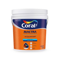 Impermeabilizante mactra acquafort fachada 3,6l