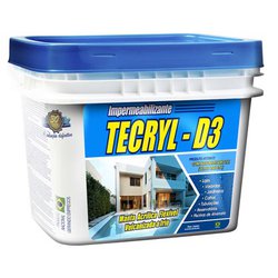 Impermeabilizante manta liquida acrilica d3 tecryl branco balde 15kg