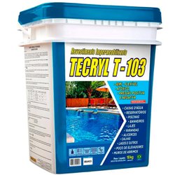 Impermeabilizante manta liquida t-103 tecryl branco balde 18kg