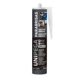 Selante para parabrisa unipega preto 280ml