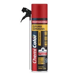 Espuma expansiva chemicolor 500ml - profissional