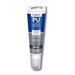 Selante pu 40 argacon preto 80g