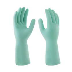 Luva latex multiuso mucambo verde pequena 250-6