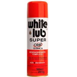 Oleo desengripante orbi quimica 300ml/209g - white lub super