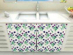 Cortina vida pratika 135 x 0,80cm pia polietileno