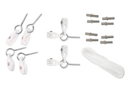 Varal de teto kit reparo secalux corda de plastico - 010