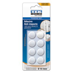 Adesivo anti-impacto tekbond redondo 19,1mm com 8
