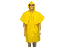 Capa de chuva lisa capseg morcego amarela - g