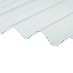 Telha de fibra afort incolor 2,44 x 1,10m