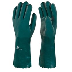 Luva pvc delta plus verde 35cm