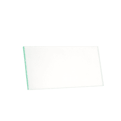 Vidro para mascara de solda brasfort retangular transparente