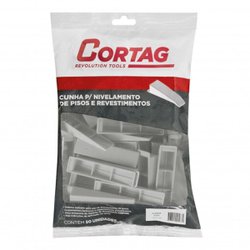Cunha para nivelador cortag eco cinza com 50
