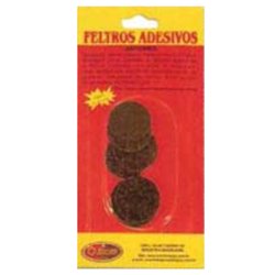 Feltro adesivo redondo overtime 30mm com 8