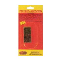 Feltro adesivo quadrado overtime 25mm com 8