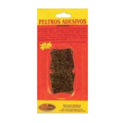 Feltro adesivo quadrado overtime 30mm com 8