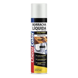 Borracha liquida chemicolor spray 400ml branca
