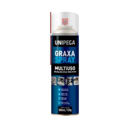 Graxa spray multiuso unipega 300ml/150g