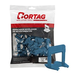 Nivelador para piso cortag 1,0mm com 50 eco