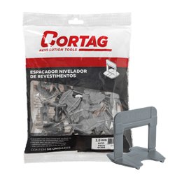 Nivelador para piso cortag 3,0mm com 50 eco