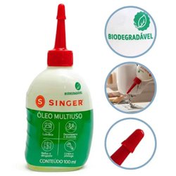Oleo lubrificante multiuso singer 100ml vegetal