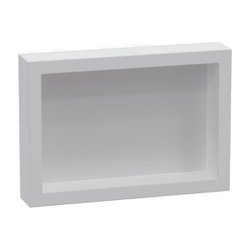 Nicho de parede para banheiro roma plastico 43x33x8cm