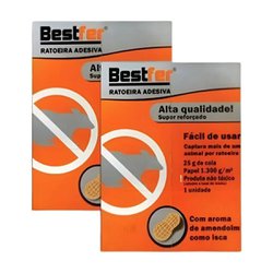 Ratoeira adesiva pega bestfer 18,5 x 25,5cm