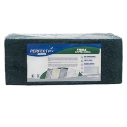 Fibra de limpeza condor multiuso verde com 10