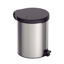 Lixeira com pedal inox tramontina 5 litros - 8705