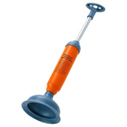 Desentupidor manual tipo bomba bestfer com ventosa 16cm