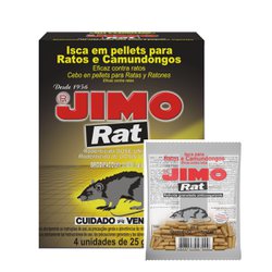 Jimo cupim jimo rat com 4 de 25g