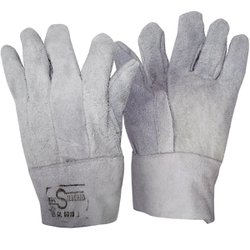 Luva de raspa silverio 7cm