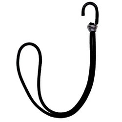 Extensor elastico pra lona ms preto 35cm gancho metalico