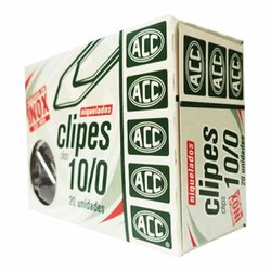 Clips niquelados acc 10/0 - com 20