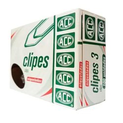 Clips niquelados acc 3 - com 100