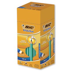 Lapis preto bic evolution hb redondo/cb - com 72