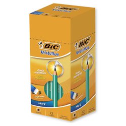 Lapis preto bic evolution hb redondo/sb - com 72