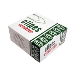 Clips niquelados acc 5 - com 100