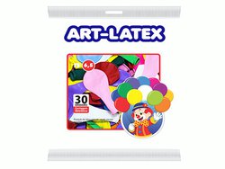 Bola de encher lisa art-latex c/50 6,5 - rosa