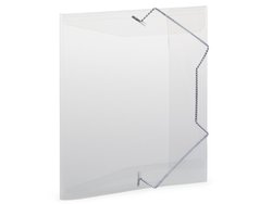 Pasta pvc com elastico plascony oficio cristal - a02