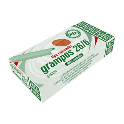 Grampo para grampeador acc 26/6 - com 5000 cobreado