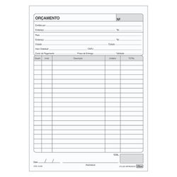 Impresso bloco orcamento tilibra 100 folhas com 10 - 152331