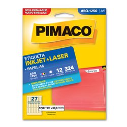 Etiqueta pimaco a5 q1250 - 12fls