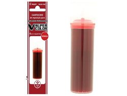 Refil para marcador permanente pilot super color vermelho