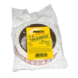 Etiqueta preco tarjadinha pimaco rt5 - 1660 etiqs 20m