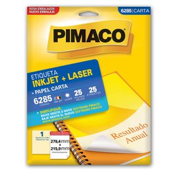 Etiqueta pimaco carta 6285 - 25fls