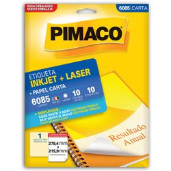 Etiqueta pimaco carta 6085 - 10fls
