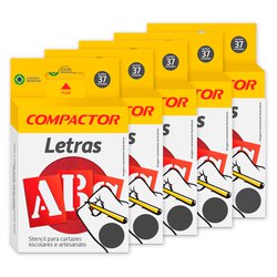 Letras e numeros compactor abc 75mm - com 5