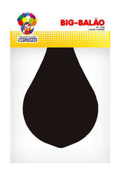 Big balao liso art-latex preta