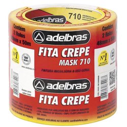 Fita crepe adelbras 48mm x 50m 710