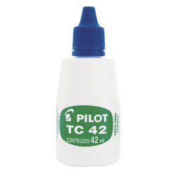 Tinta para carimbo pilot 42ml - azul
